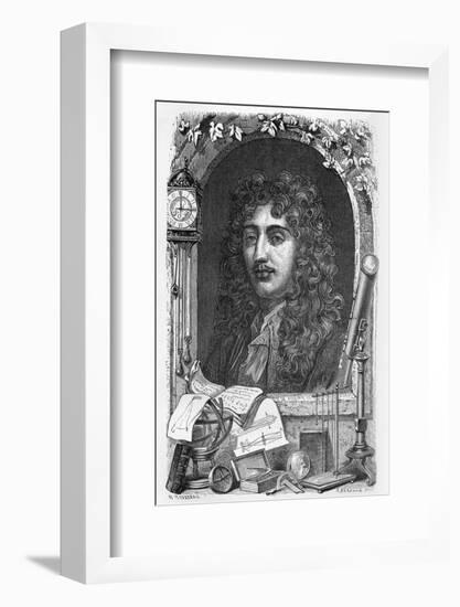 Christiaan Huygens, Dutch Physicist-Science Photo Library-Framed Photographic Print