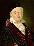 Portrait of Carl Friedrich Gauss, 1840-Christian-albrecht Jensen-Giclee Print