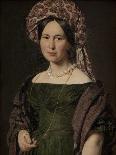 The Artist's Wife Catharine, 1825-Christian-albrecht Jensen-Mounted Giclee Print