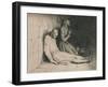 Christian and Hopeful in the Dungeon, C1916-William Strang-Framed Giclee Print