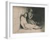 Christian and Hopeful in the Dungeon, C1916-William Strang-Framed Giclee Print