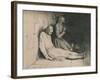 Christian and Hopeful in the Dungeon, C1916-William Strang-Framed Giclee Print