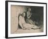 Christian and Hopeful in the Dungeon, C1916-William Strang-Framed Giclee Print