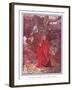 Christian and Hopeful Leave Atheist Laughing-John Byam Liston Shaw-Framed Giclee Print