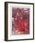 Christian and Hopeful Leave Atheist Laughing-John Byam Liston Shaw-Framed Giclee Print