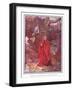 Christian and Hopeful Leave Atheist Laughing-John Byam Liston Shaw-Framed Giclee Print