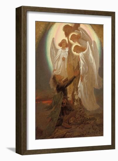 Christian at the Foot of the Cross-Sir Joseph Noel Paton-Framed Giclee Print