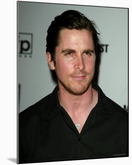 Christian Bale-null-Mounted Photo