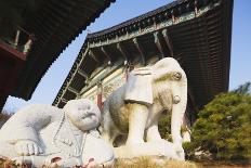 Nandaemun South Gate at Night, Seoul, South Korea, Asia-Christian-Photographic Print