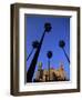 Christian Cathedral and Palm Trees, Palermo, Sicily, Italy, Mediterranean, Europe-Oliviero Olivieri-Framed Photographic Print