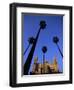 Christian Cathedral and Palm Trees, Palermo, Sicily, Italy, Mediterranean, Europe-Oliviero Olivieri-Framed Photographic Print