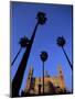 Christian Cathedral and Palm Trees, Palermo, Sicily, Italy, Mediterranean, Europe-Oliviero Olivieri-Mounted Photographic Print