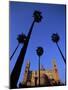 Christian Cathedral and Palm Trees, Palermo, Sicily, Italy, Mediterranean, Europe-Oliviero Olivieri-Mounted Photographic Print