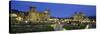 Christian Cathedral and Square at Dusk, Cuzco (Cusco), Unesco World Heritage Site, Peru-Gavin Hellier-Stretched Canvas