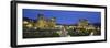 Christian Cathedral and Square at Dusk, Cuzco (Cusco), Unesco World Heritage Site, Peru-Gavin Hellier-Framed Photographic Print