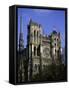 Christian Cathedral of Notre Dame, Unesco World Heritage Site, Amiens, Somme, Picardy, France-David Hughes-Framed Stretched Canvas