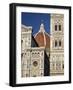 Christian Cathedral, the Duomo and Bell Tower (Campanile), Florence, Tuscany, Italy-Sergio Pitamitz-Framed Photographic Print