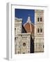 Christian Cathedral, the Duomo and Bell Tower (Campanile), Florence, Tuscany, Italy-Sergio Pitamitz-Framed Photographic Print