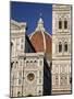 Christian Cathedral, the Duomo and Bell Tower (Campanile), Florence, Tuscany, Italy-Sergio Pitamitz-Mounted Photographic Print