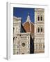 Christian Cathedral, the Duomo and Bell Tower (Campanile), Florence, Tuscany, Italy-Sergio Pitamitz-Framed Photographic Print