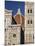 Christian Cathedral, the Duomo and Bell Tower (Campanile), Florence, Tuscany, Italy-Sergio Pitamitz-Mounted Photographic Print