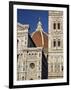 Christian Cathedral, the Duomo and Bell Tower (Campanile), Florence, Tuscany, Italy-Sergio Pitamitz-Framed Photographic Print