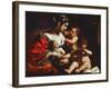 Christian Charity, C.1625-26 (Oil on Canvas)-Guercino (1591-1666)-Framed Giclee Print