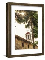 Christian Church, Lying on the Shore of Lake Ohrid-Emily Wilson-Framed Photographic Print