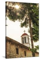 Christian Church, Lying on the Shore of Lake Ohrid-Emily Wilson-Stretched Canvas