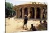 Christian Church of Narga Selassie, Island of Dek, Lake Tana, Gondar Region, Ethiopia, Africa-Bruno Barbier-Stretched Canvas