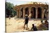 Christian Church of Narga Selassie, Island of Dek, Lake Tana, Gondar Region, Ethiopia, Africa-Bruno Barbier-Stretched Canvas