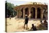 Christian Church of Narga Selassie, Island of Dek, Lake Tana, Gondar Region, Ethiopia, Africa-Bruno Barbier-Stretched Canvas