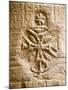 Christian Cross on a Wall Inside Philae Temple, Aswan, Egypt-Dave Bartruff-Mounted Photographic Print