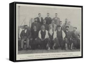 Christian Deputies Attending the National Cretan Assembly in Canea-null-Framed Stretched Canvas