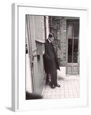 'Christian Dior's Successor Yves Saint Laurent Standing Alone After