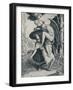 'Christian Fighting Apollyon', 1895, (1923)-William Strang-Framed Giclee Print