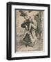 Christian Fights Apollyon, C1916-William Strang-Framed Giclee Print