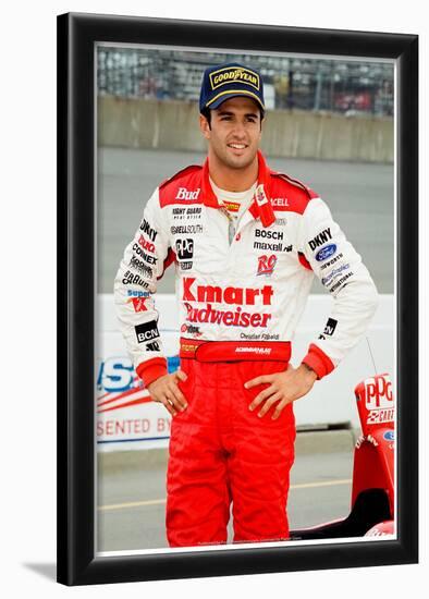 Christian Fittipaldi Indycar Archival Photo Poster-null-Framed Poster