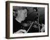 Christian Garrick Playing the Violin at the Fairway, Welwyn Garden City, Hertfordshire, 2000-Denis Williams-Framed Photographic Print