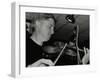 Christian Garrick Playing the Violin at the Fairway, Welwyn Garden City, Hertfordshire, 2000-Denis Williams-Framed Photographic Print