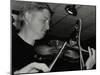 Christian Garrick Playing the Violin at the Fairway, Welwyn Garden City, Hertfordshire, 2000-Denis Williams-Mounted Photographic Print