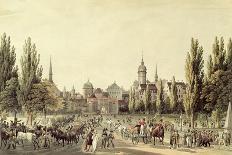 View of Leipzig from the Grimma Gate-Christian Gottlob Hammer-Giclee Print