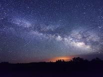 Night Sky, Sunset Crater National Monument, Arizona, USA-Christian Heeb-Photographic Print