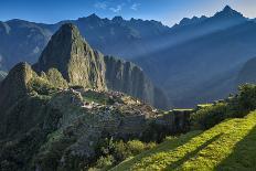 South America, Peru, Urubamba Province, Machu Picchu, UNESCO World Heritage Site-Christian Heeb-Photographic Print