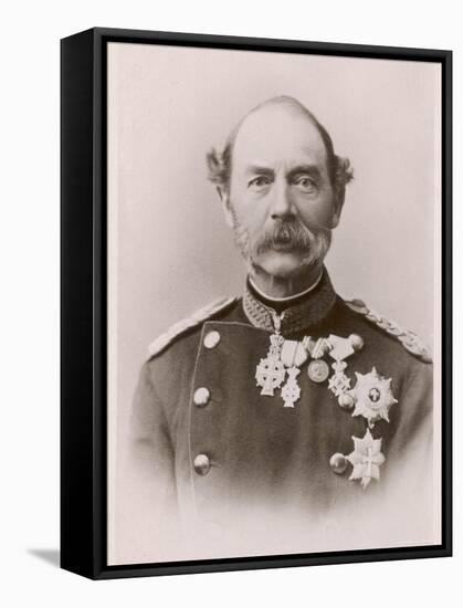 Christian IX King of Denmark-null-Framed Stretched Canvas