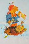 Winter/ Skiing-Christian Kaempf-Giclee Print