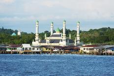 Omar Ali Saifuddien Mosque, Bandar Seri Begawan, Brunei, Borneo, Southeast Asia-Christian-Photographic Print