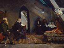 Albertine at the Police Doctor's Waiting Room-Christian Krohg-Giclee Print