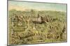 Christian Map Of Jerusalem 1871-Vintage Lavoie-Mounted Giclee Print