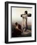 Christian Martyr on the Cross, (Saint Juli), 1865-Gabriel Cornelius Ritter von Max-Framed Giclee Print